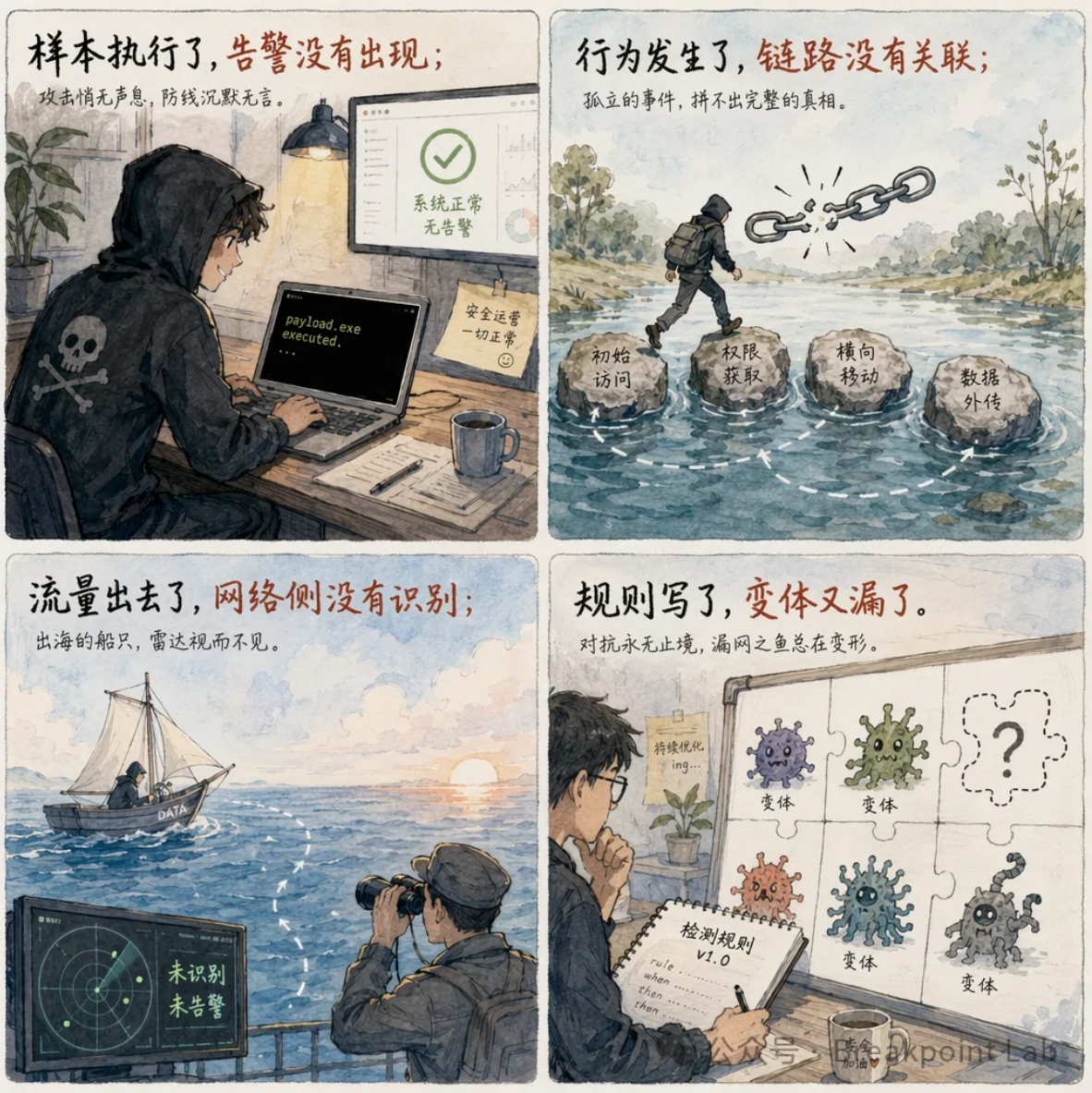 01｜从检测失效到防御闭环：安全对抗防御研究系列